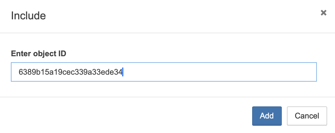 add object window